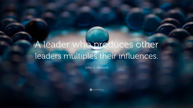 Leadership influence john maxwell blue free wallpaper - medium preview image