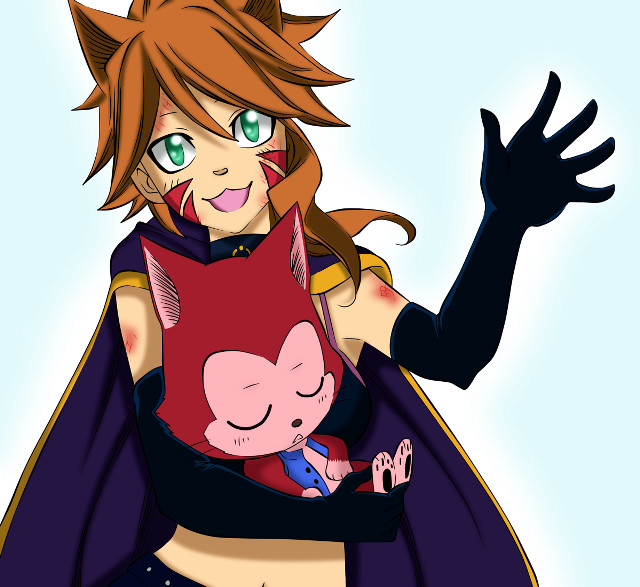 Cat costume anime furry clarice free wallpaper - medium preview image