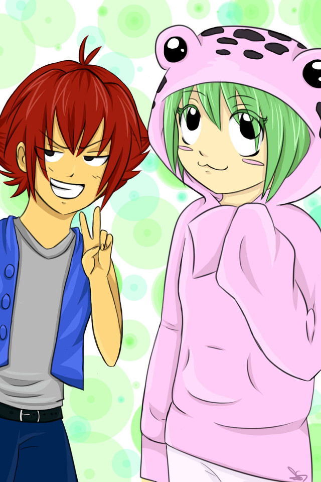 Couple bear head pink hoodie free wallpaper - medium preview image