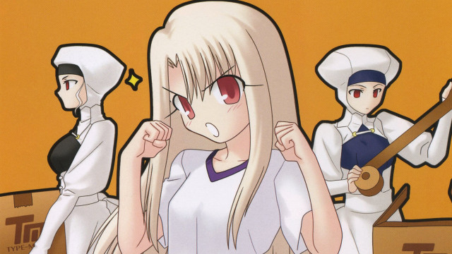 Anime characters yellow wall room free wallpaper - medium preview image
