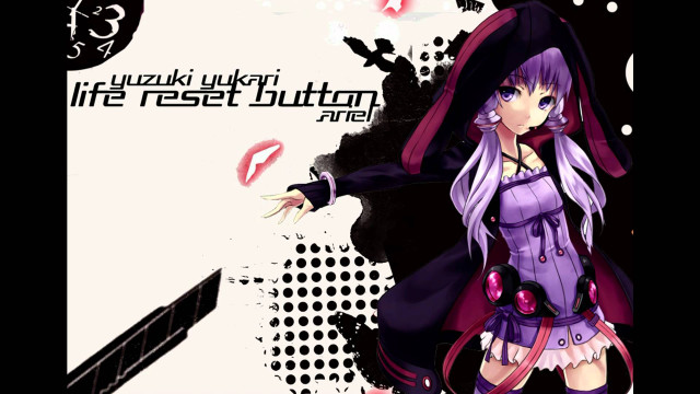 Anime purple hat coat bunny free wallpaper - medium preview image