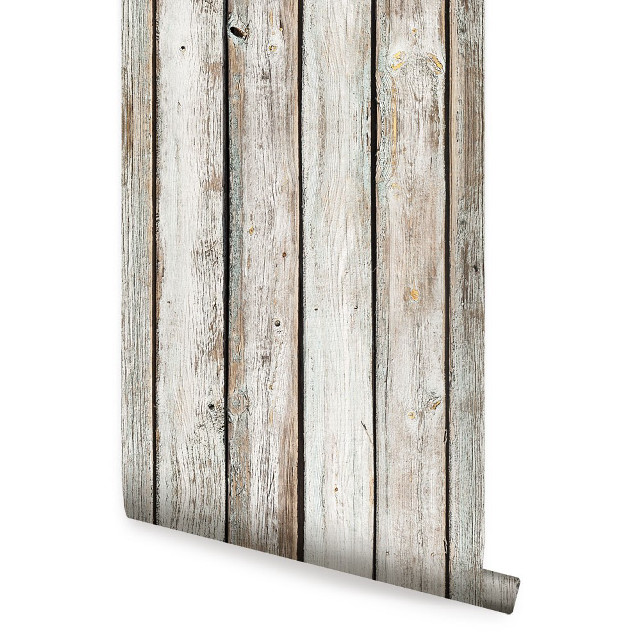 White wooden wall background plank free wallpaper - medium preview image