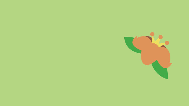 Flower green yellow red flower free wallpaper - medium preview image