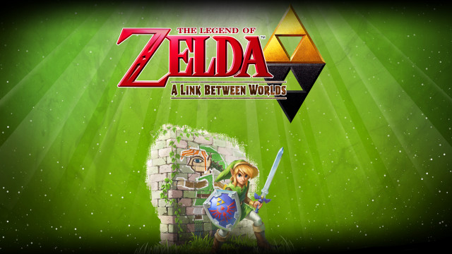 Zelda link logo green brick free wallpaper - medium preview image