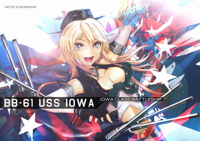 Girl guns hat flag bb free wallpaper - medium preview image