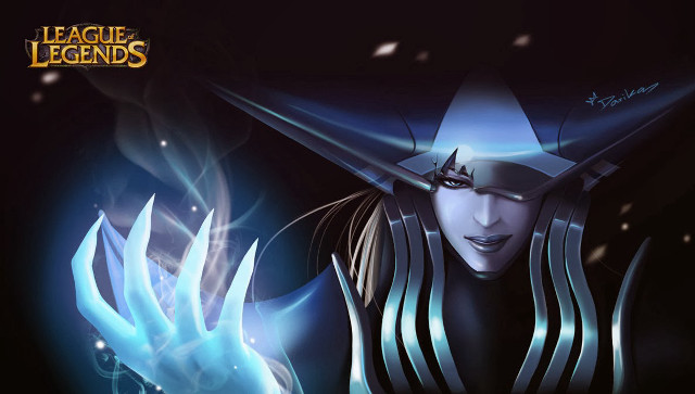 Man hat sword blue light free wallpaper - medium preview image