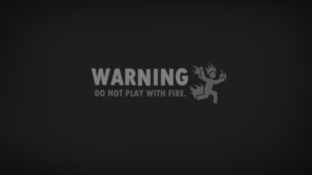 Black background warning sign deer free wallpaper - medium preview image