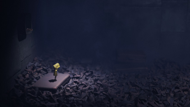 Yellow light paper scale dark free wallpaper - medium preview image
