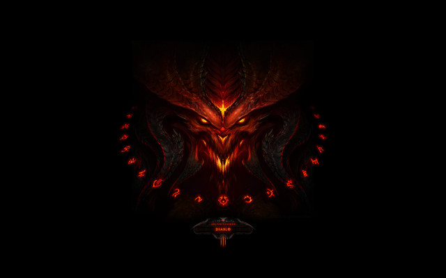Dark red dragon black background free wallpaper - medium preview image