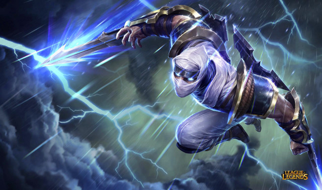Video game character lightning background free wallpaper - medium preview image