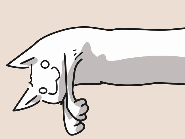 Dog drawing head pillow paw free wallpaper - medium preview image