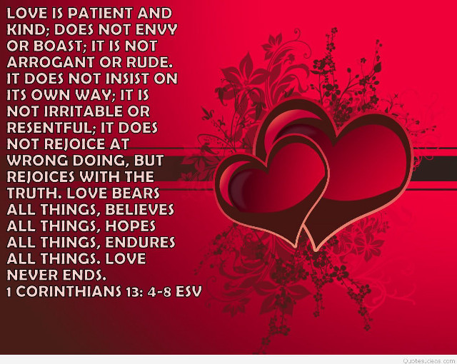 Red background two hearts love free wallpaper - medium preview image