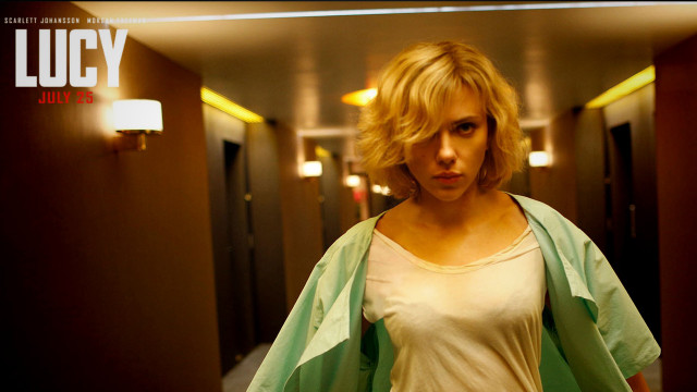 Woman hallway green jacket light free wallpaper - medium preview image