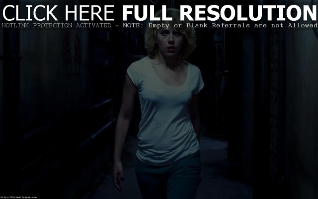 Creepy woman hallway photorealism matte free wallpaper - medium preview image