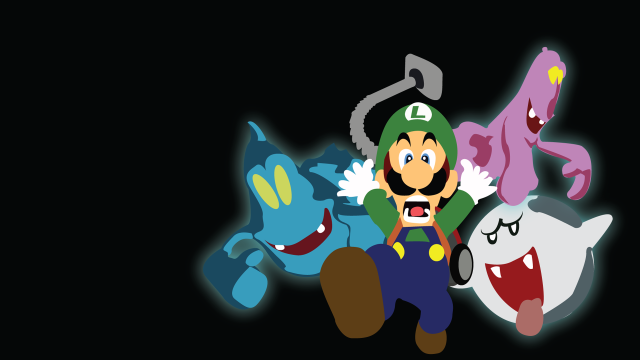 Cartoon characters group black background #4 free wallpaper - medium preview image