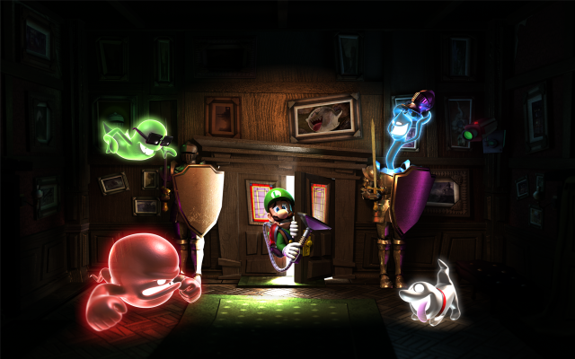Animated characters room light cat free wallpaper - medium preview image