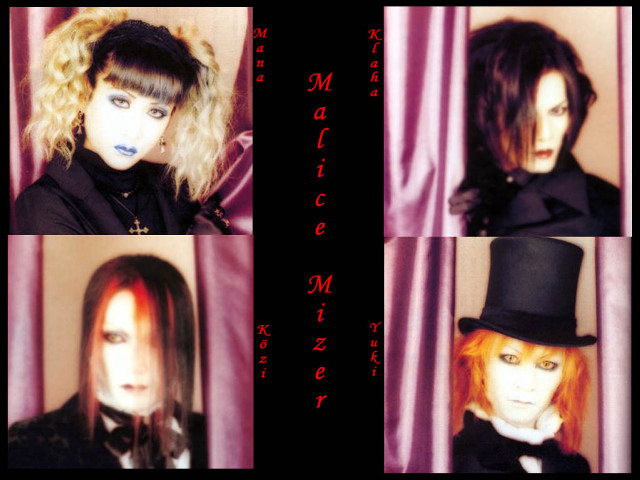 Redhair makeup tophat gothic albumcover free wallpaper - medium preview image