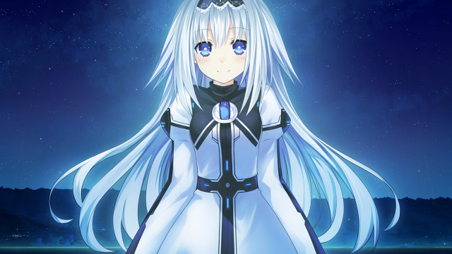 Alice prin white haired blue free wallpaper - medium preview image