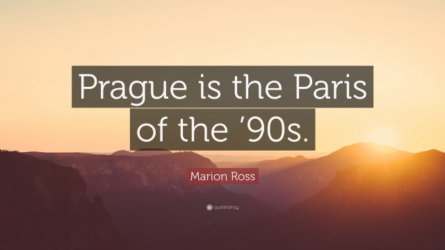 Prague paris 90s mountains sunset free wallpaper - medium preview image