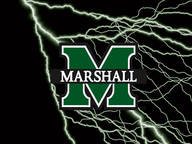 Marshall m logo lightning black free wallpaper - medium preview image