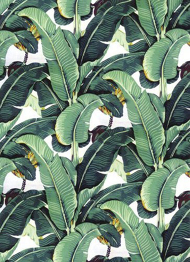 Green black banana leaf flower free wallpaper - medium preview image