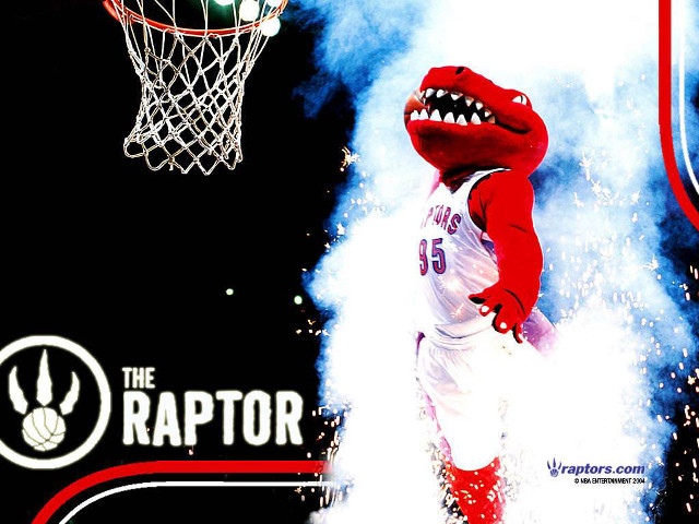 Raptor basketball player grin hoop free wallpaper - medium preview image