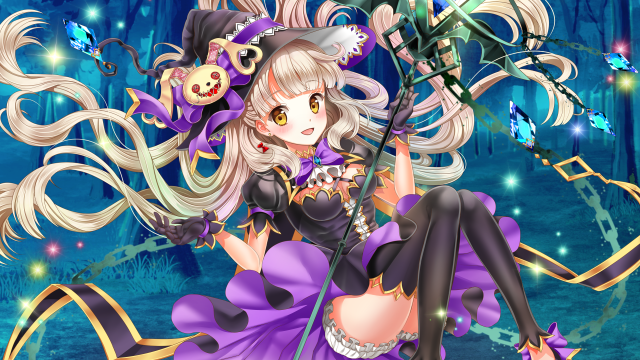 Cartoon character costume wand cat free wallpaper - medium preview image