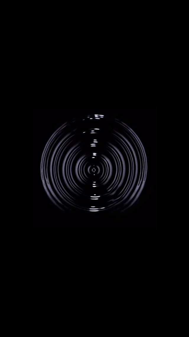 Circular object dark water black free wallpaper - medium preview image
