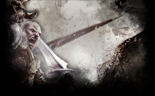 Man knife giant knife demon free wallpaper - medium preview image