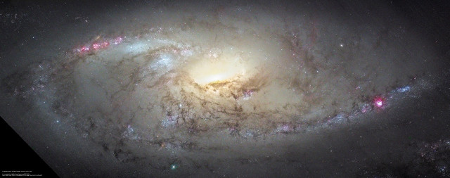 Spiral galaxy bright light stars free wallpaper - medium preview image