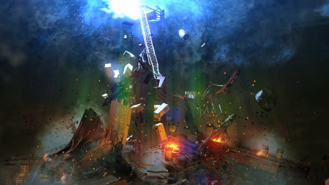 Tower sky bright light digital free wallpaper - medium preview image