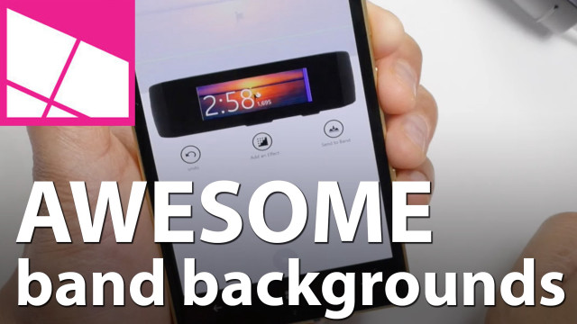 Person holding smartphone awesome band free wallpaper - medium preview image