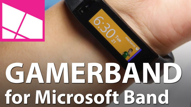 Hand smartwatch gameband microsoft band free wallpaper - medium preview image