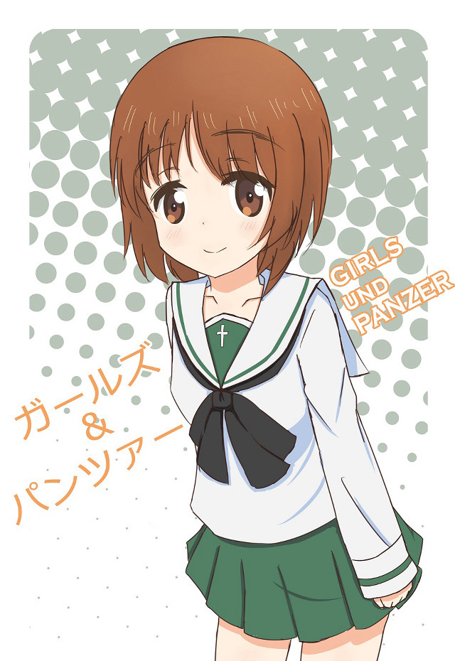 Girl school uniform bow tie free wallpaper - medium preview image