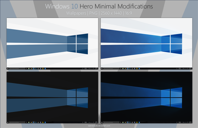 Windows 10 wallpapers minimal variations free wallpaper - medium preview image