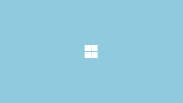 Blue background white square middle free wallpaper - medium preview image