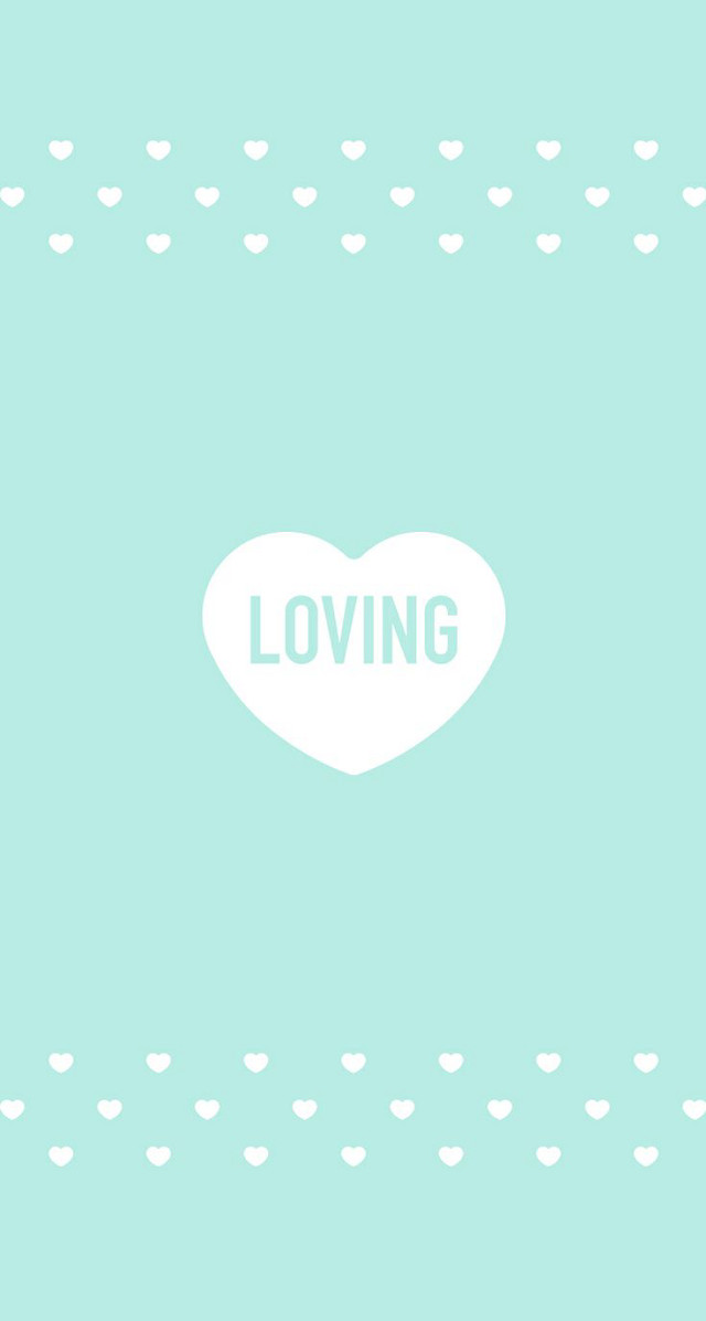 Heart loving white letters blue free wallpaper - medium preview image
