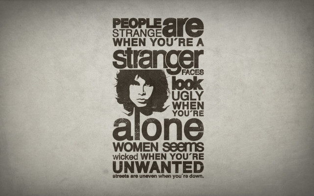 Woman quote concrete silkscreen strange free wallpaper - medium preview image