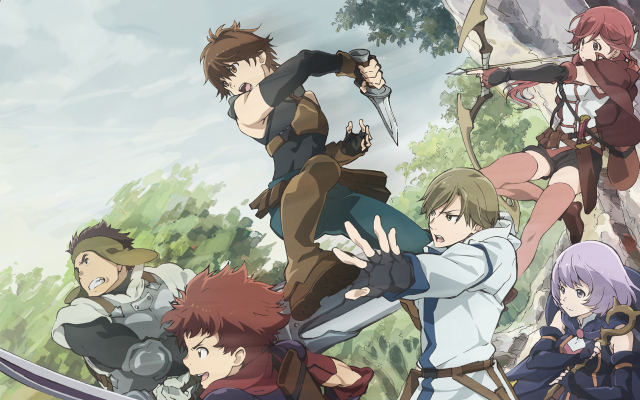 Group people trees sky sword free wallpaper - medium preview image