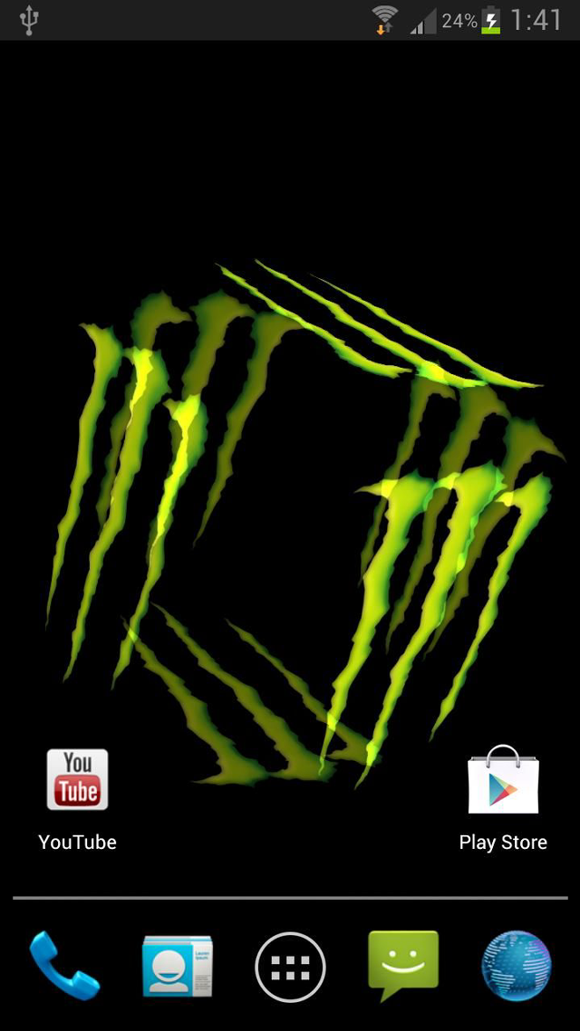 Phone neonmonsters blackscreen android carlostrillo free wallpaper - medium preview image