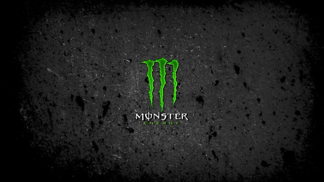 Monster logo black background green #3 free wallpaper - medium preview image