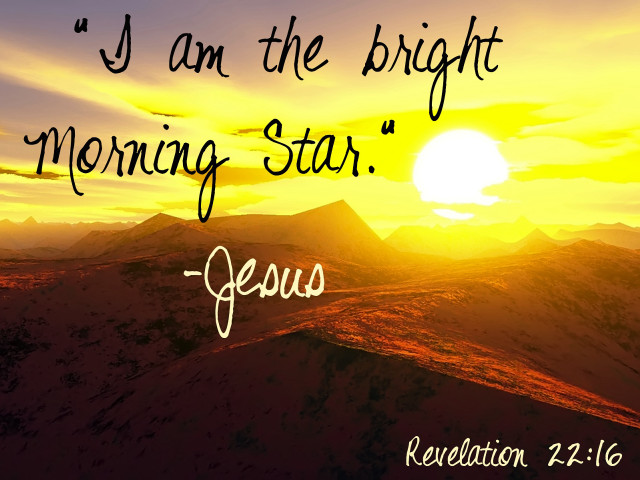 Sunset bible verse mountain background free wallpaper - medium preview image