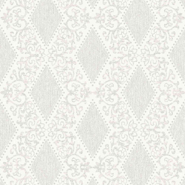 White grey wallpaper diamond pattern free wallpaper - medium preview image