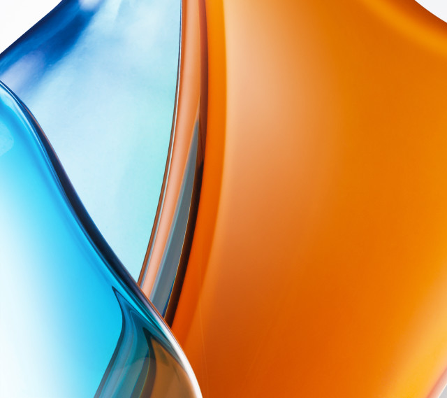 Blue orange iphone white background free wallpaper - medium preview image
