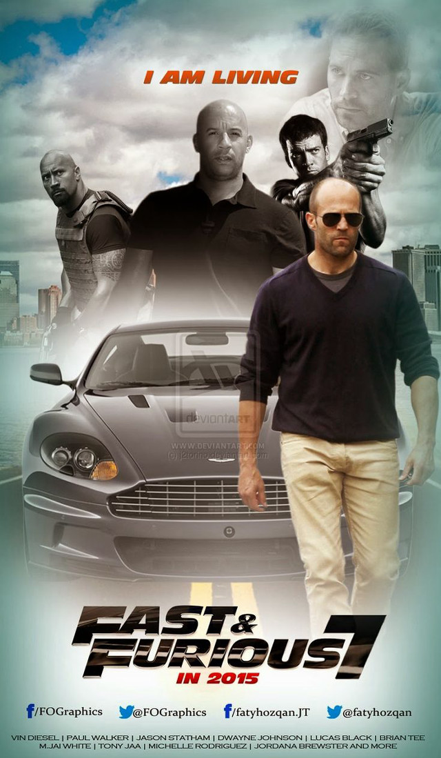 Man walking car fast furious free wallpaper - medium preview image