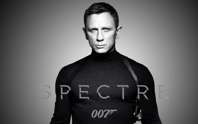Man black shirt gun spectre free wallpaper - medium preview image