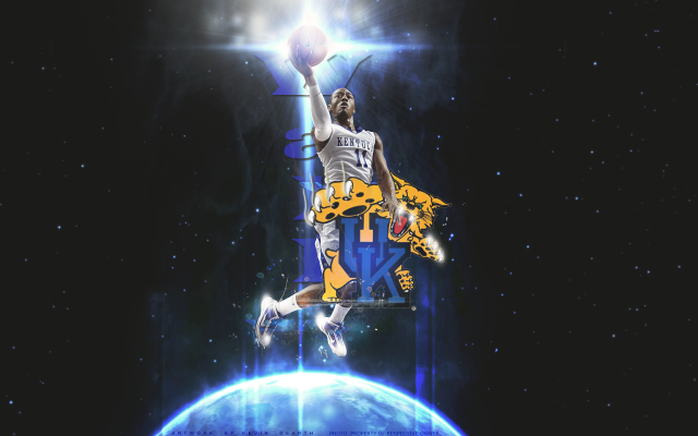 Basketball player jumping air basketball free wallpaper - medium preview image