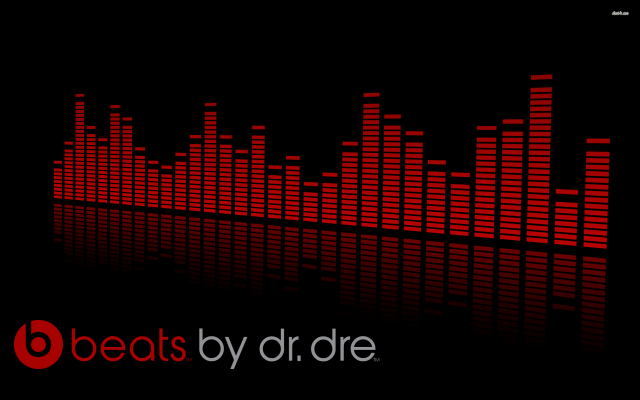 Red sound board beats by free wallpaper - medium preview image
