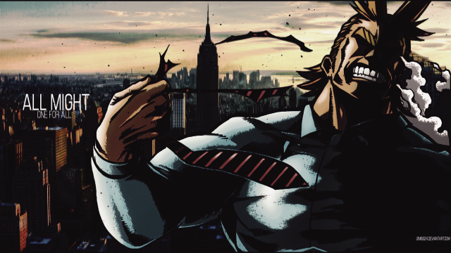 Man tie city skyline cityscape free wallpaper - medium preview image