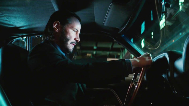 Man driving car dark steering free wallpaper - medium preview image
